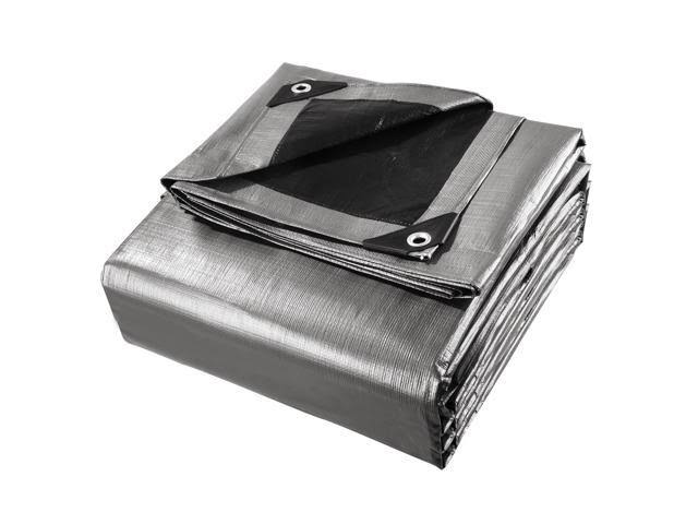 30x40 ft Waterproof 10mil Poly Tarp with 25 Ball Bungees S3849