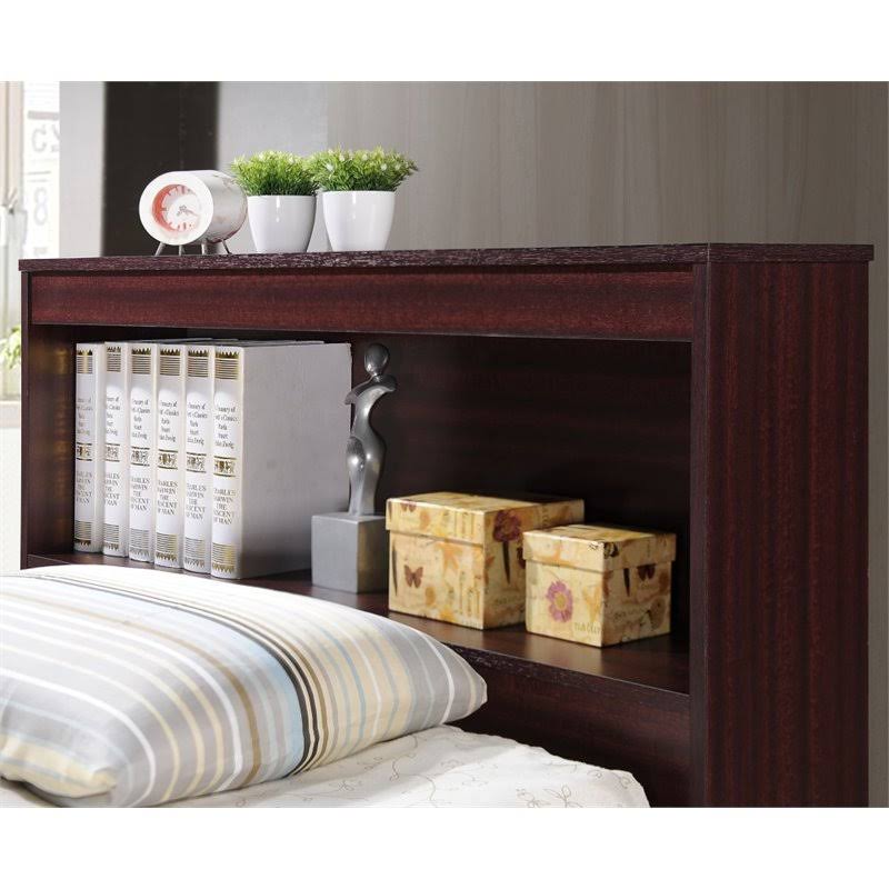 Twin Captain Storage Bed with 3 Drawers in Mahogany H508141