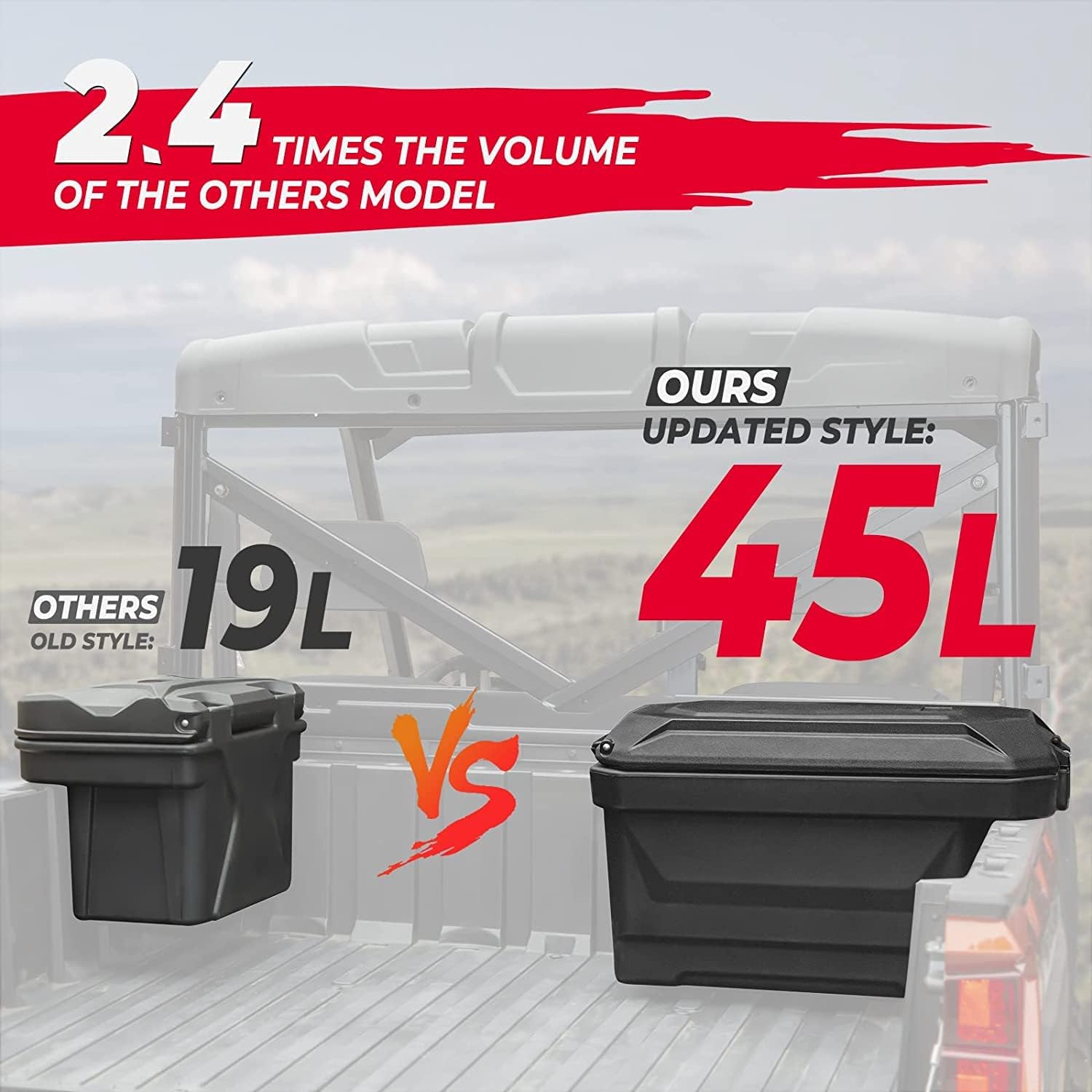 45 L Waterproof Bed Cargo Box O200