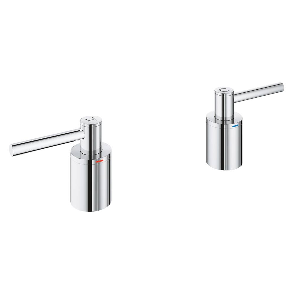 Chrome Tub Filler Faucet Kit with Lever Handles E7070