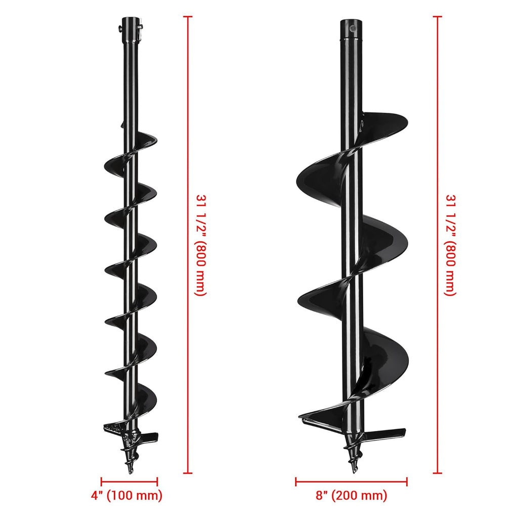 Earth Auger Drill Bit For Planting Flower Fence Post Hole Digger Gardening G9085