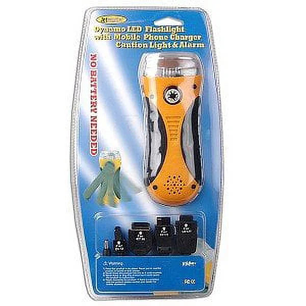 LED Flashlight with Mobile Phone Charger N32840