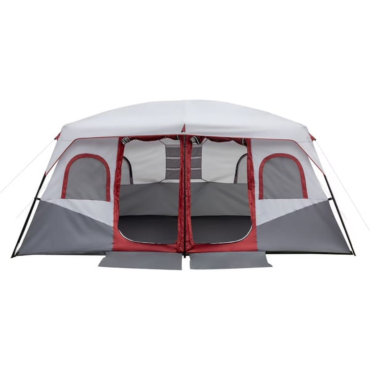 10 Person 2 Room Family Cabin Tent with Storage Pockets X66160