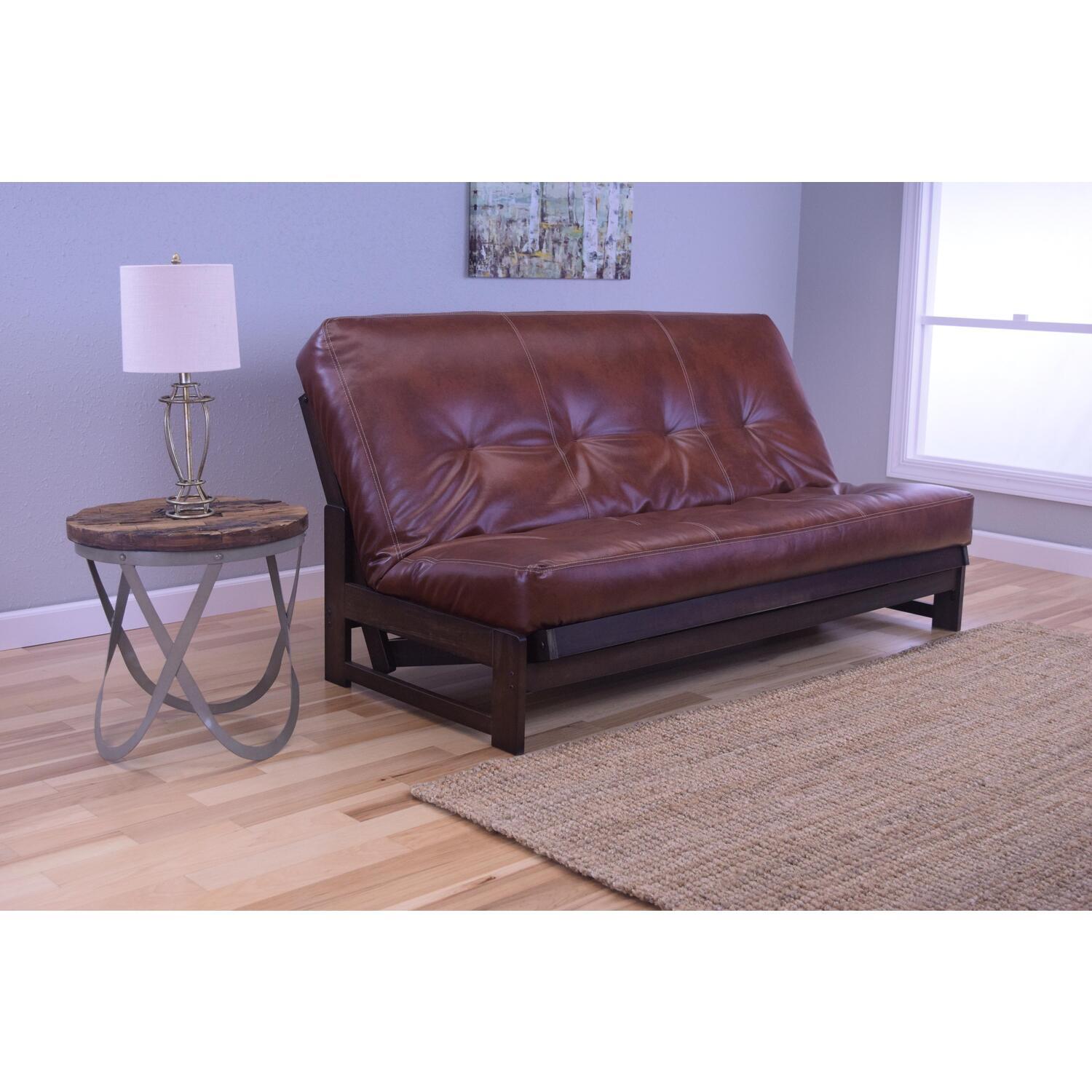 Country Cottage Futon Frame with Saddle Mattress M510