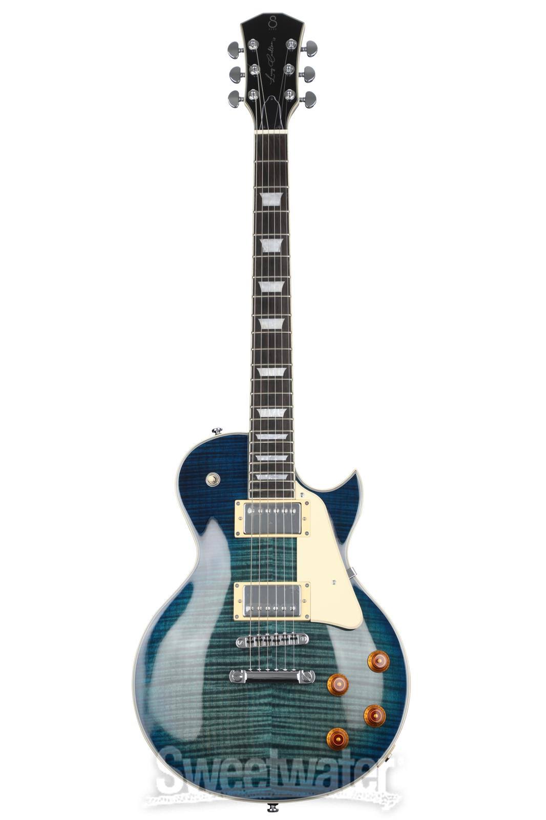 Transparent Blue Electric Guitar F39620