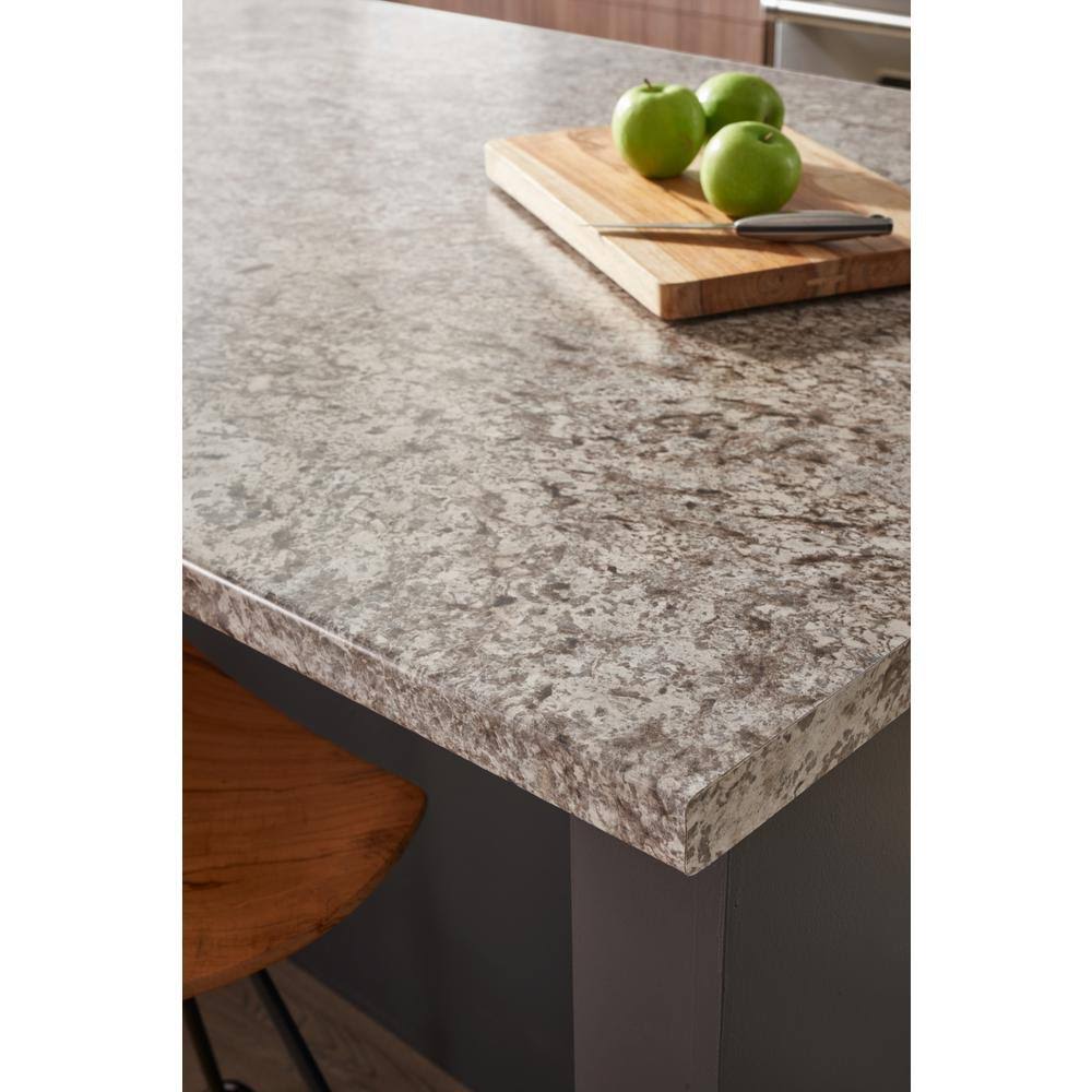 Brown Laminate Countertop with Backsplash K20040