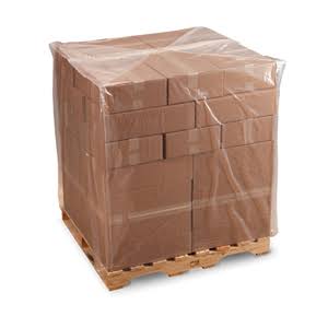 4 mil Clear Pallet Covers, 40 x 22 x 72, 55/Case Z762