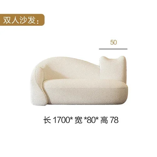 White Modern Sofa X8898