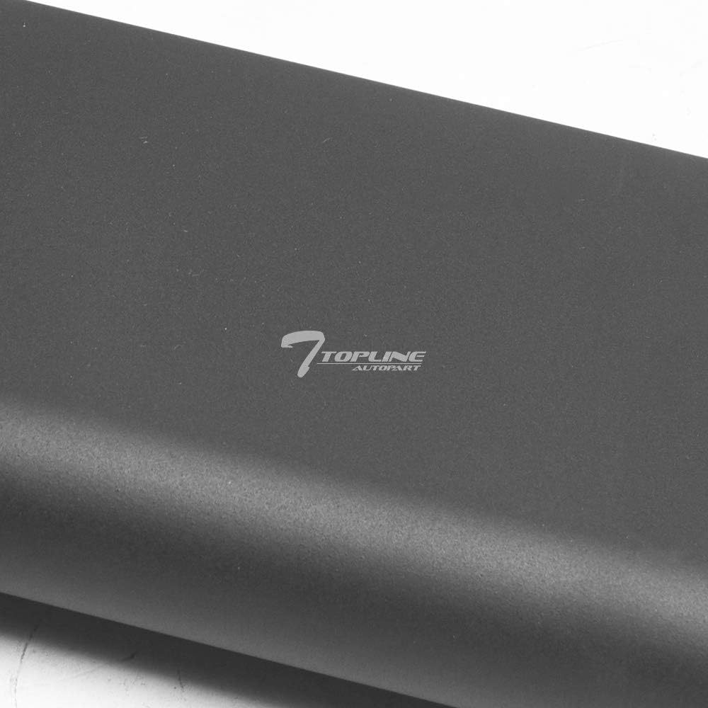 Matte Black Aluminum Side Step Rail Running Boards F996