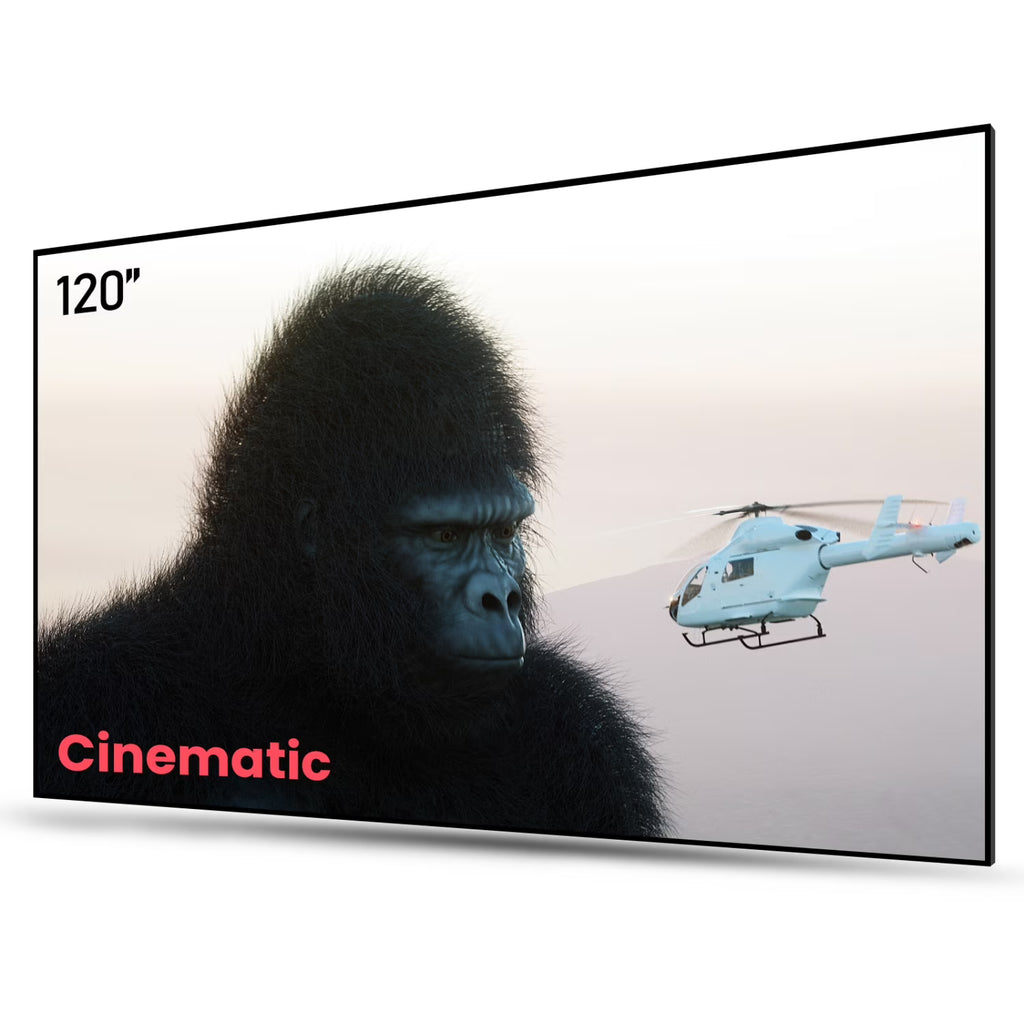 120 inch Fixed Frame Ambient Light Rejecting Projector Screen B8112