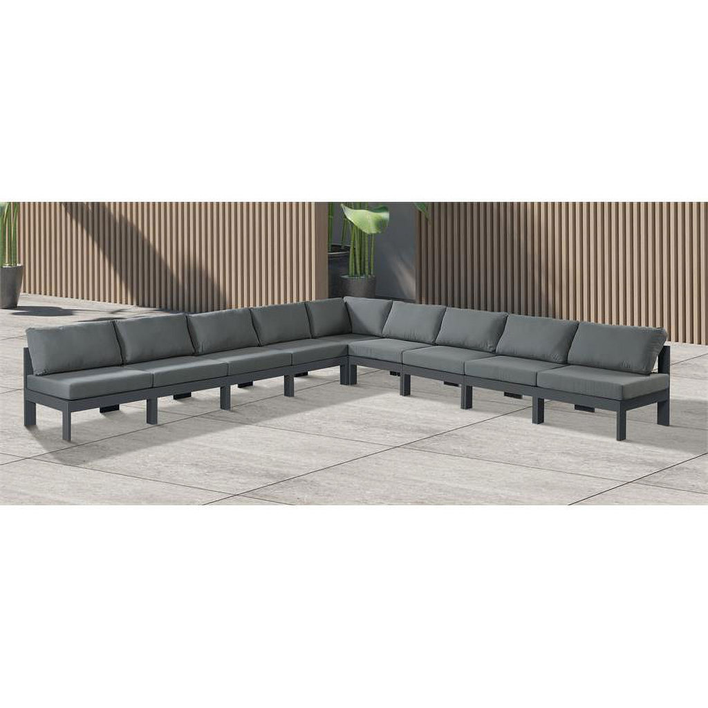 Grey Outdoor Patio Modular Sectional E44198