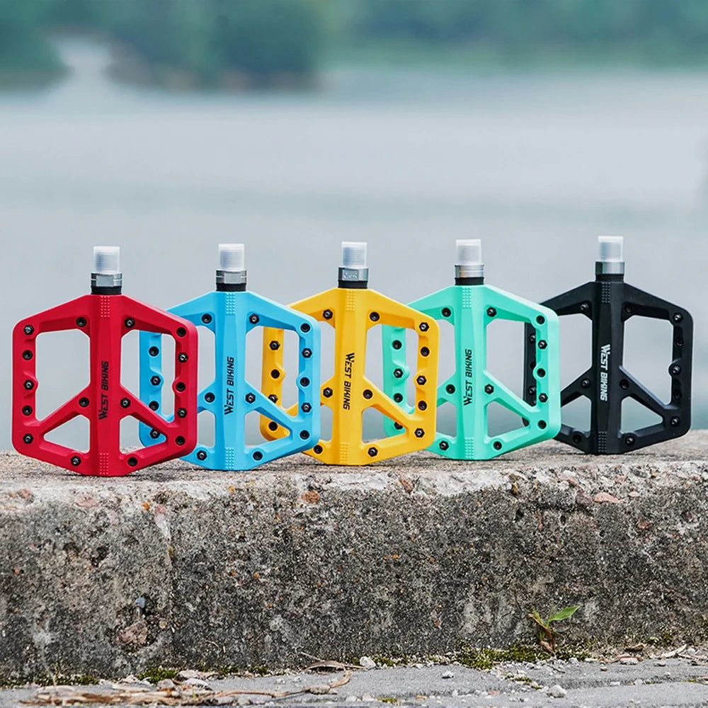 Ultralight Nylon Bike Pedals with 2 Bearings C32214