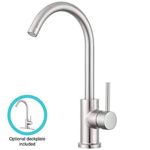 Satin Nickle RV Kitchen Faucet D466586