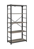 Grey Wash 4 Shelf Bookshelf C410