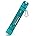3 Pack Blue Outdoor Portable Straw Water Filter X9044