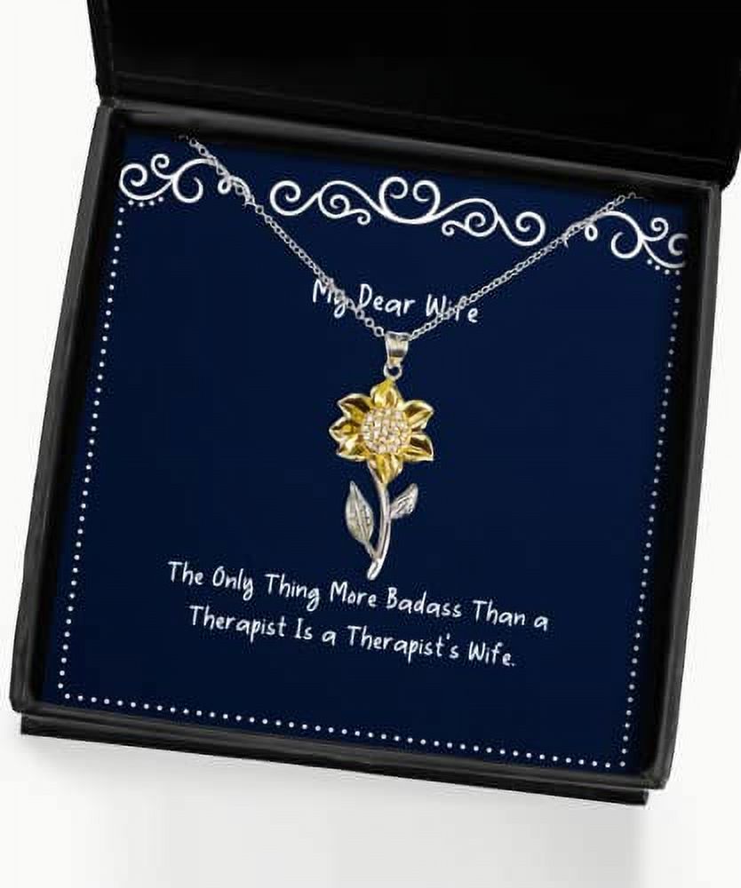 Sunflower Pendant Necklace I93213