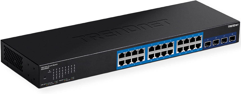 28-Port Gigabit Ethernet Switch with 4 x 10G SFP+ Slots K7251