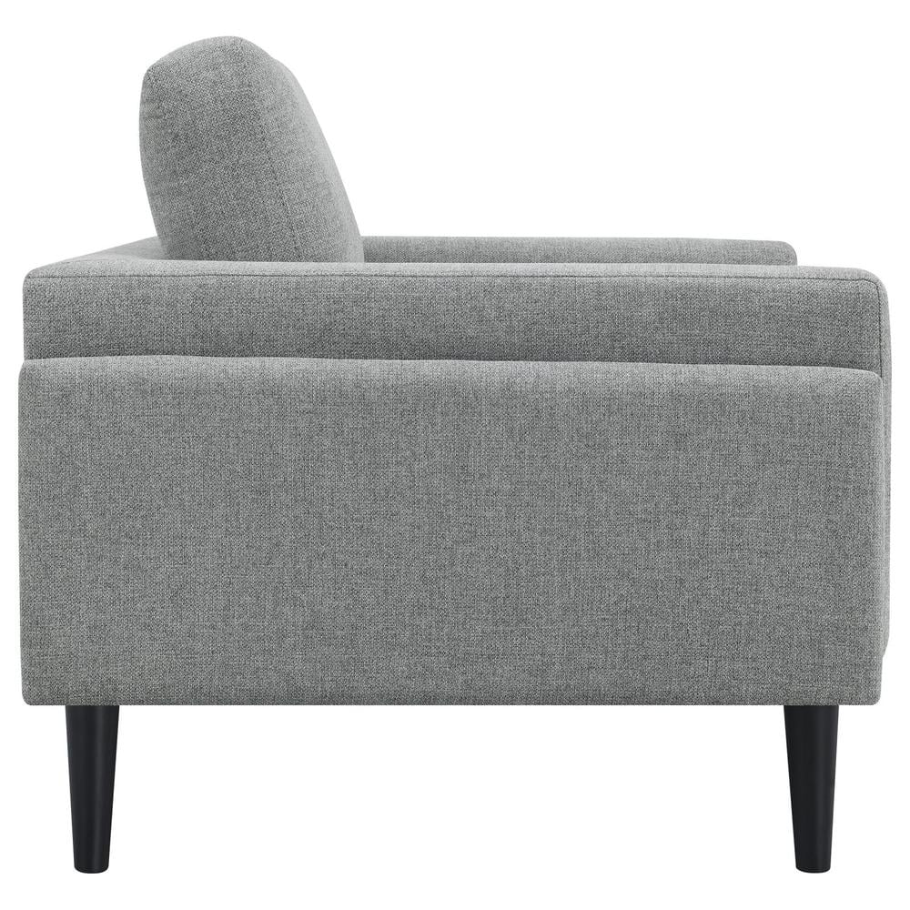 3-Piece Upholstered Fabric Sofa Set in Gray X89241