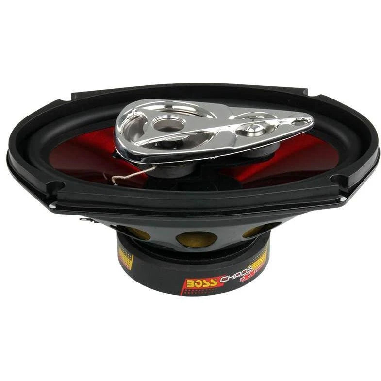 Red 4-Way Car Coaxial Speakers E433114