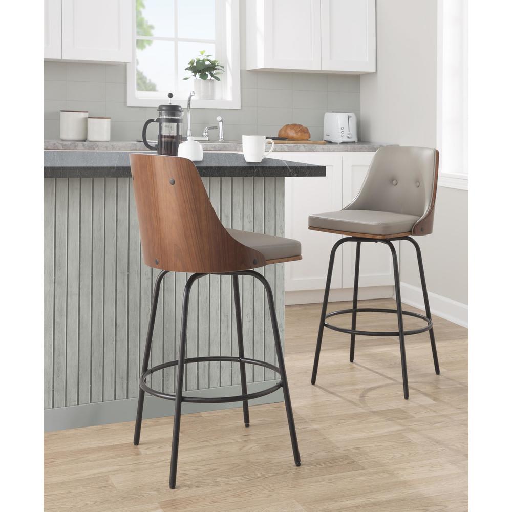 Set of 2 Fixed Height Counter Stool Z279847