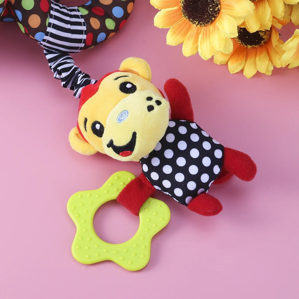Infant Baby Activity Spiral Stroller Toy Plush Toy Q938173