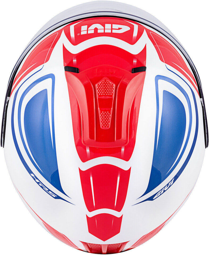 White-Red-Blue Helmet Size L F9207