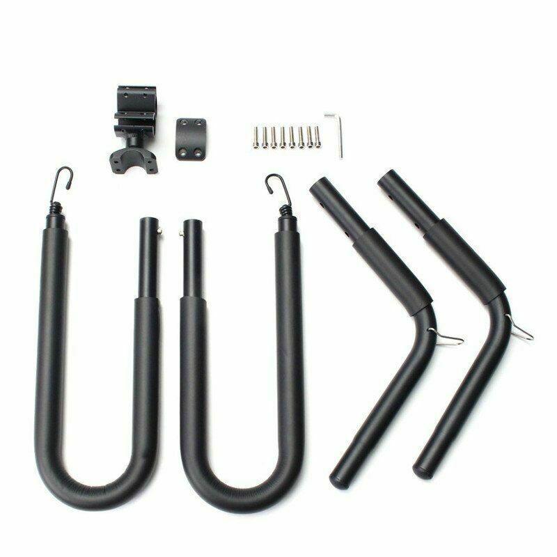 Adjustable Surfboard Rack Bike Carrier Black L64559