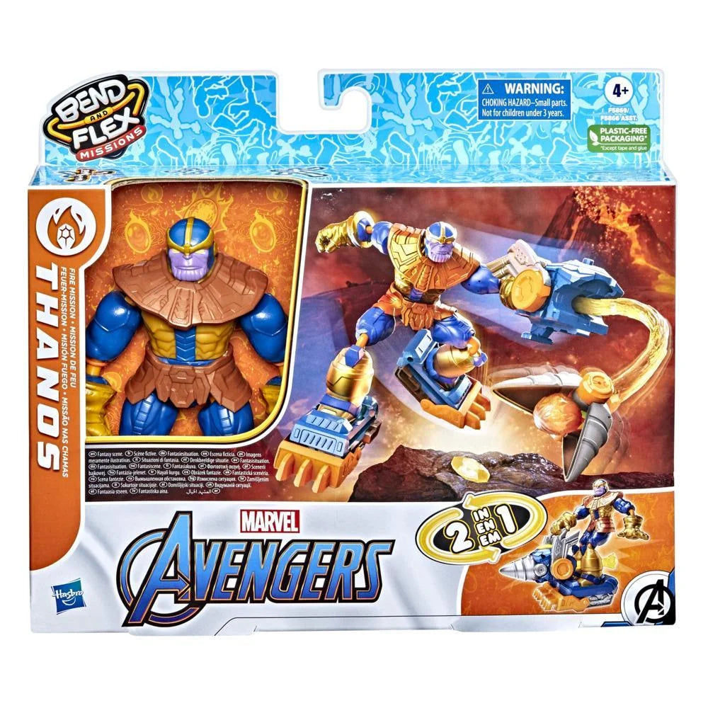 6-Inch-Scale Bendable Thanos Figure V398917