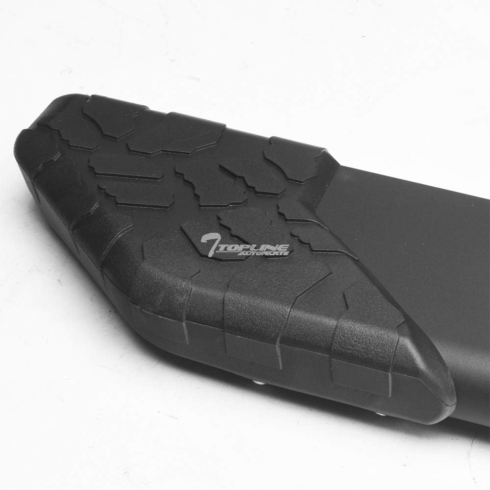 Matte Black Aluminum Side Step Rail Running Boards F996