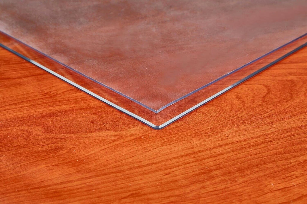 Clear 1.5mm Thick PVC Table Protector (24x36) Pack of 2 M640880