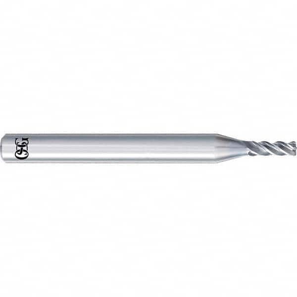 5mm Diam 4 Flute Solid Carbide 0.5mm Corner Radius End Mill P957565