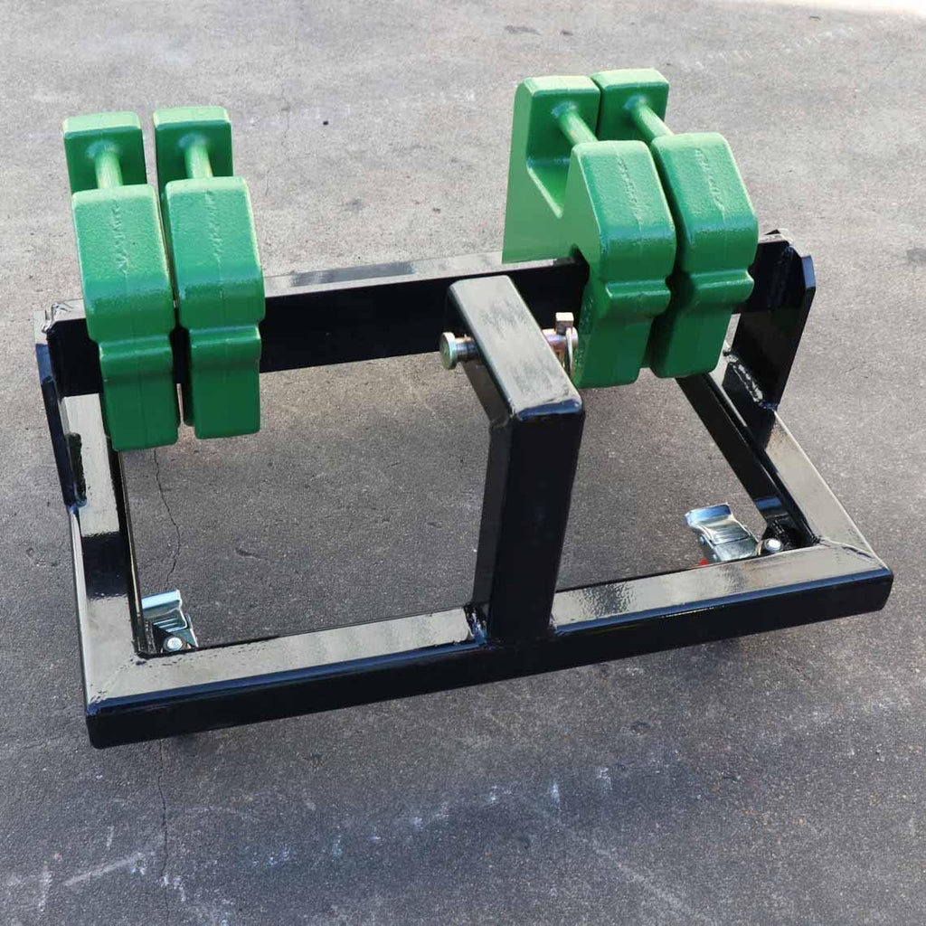 Black Rolling Suitcase Weight Cart with Receiver C11641