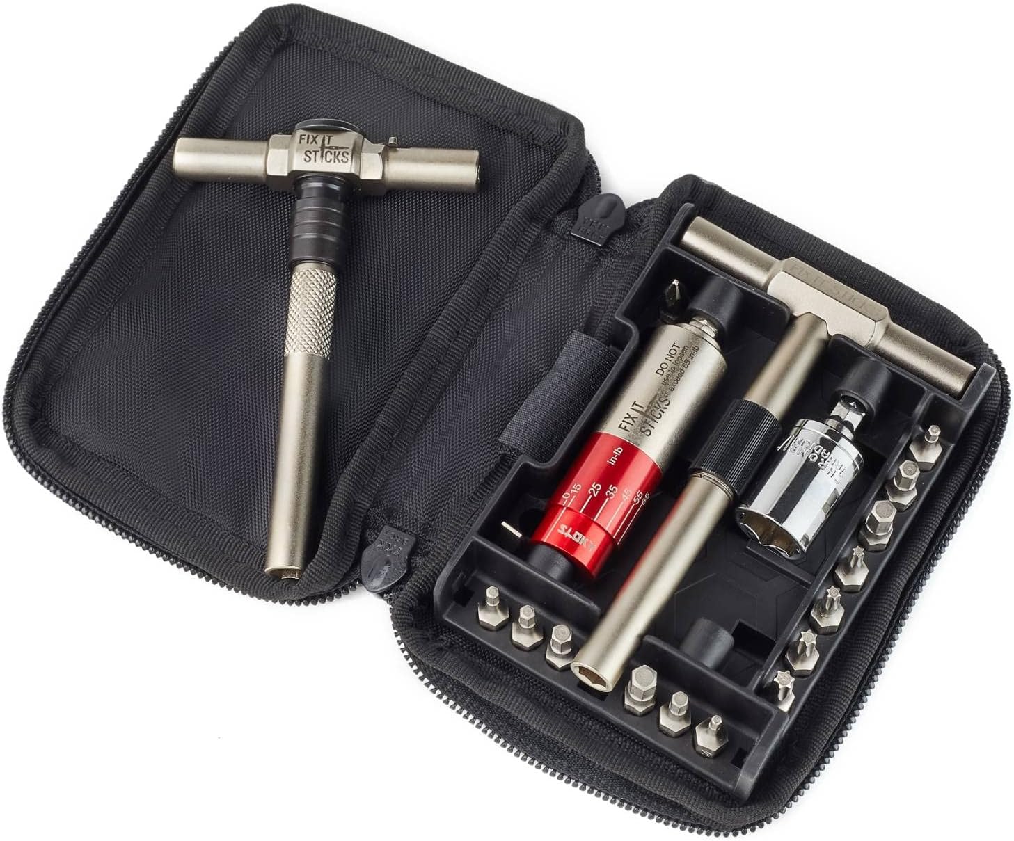 15-65 Inch Lbs All-in-One Torque Driver Kit with Locking Ratcheting Wrench X932