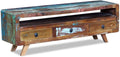 TV Cabinet with 3 Drawers Solid Reclaimed Wood M7050