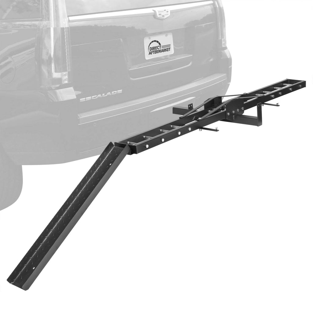 Steel Motorcycle Scooter Dirt Bike Carrier Hitch Mount Rack Ramp Anti Tilt T85572