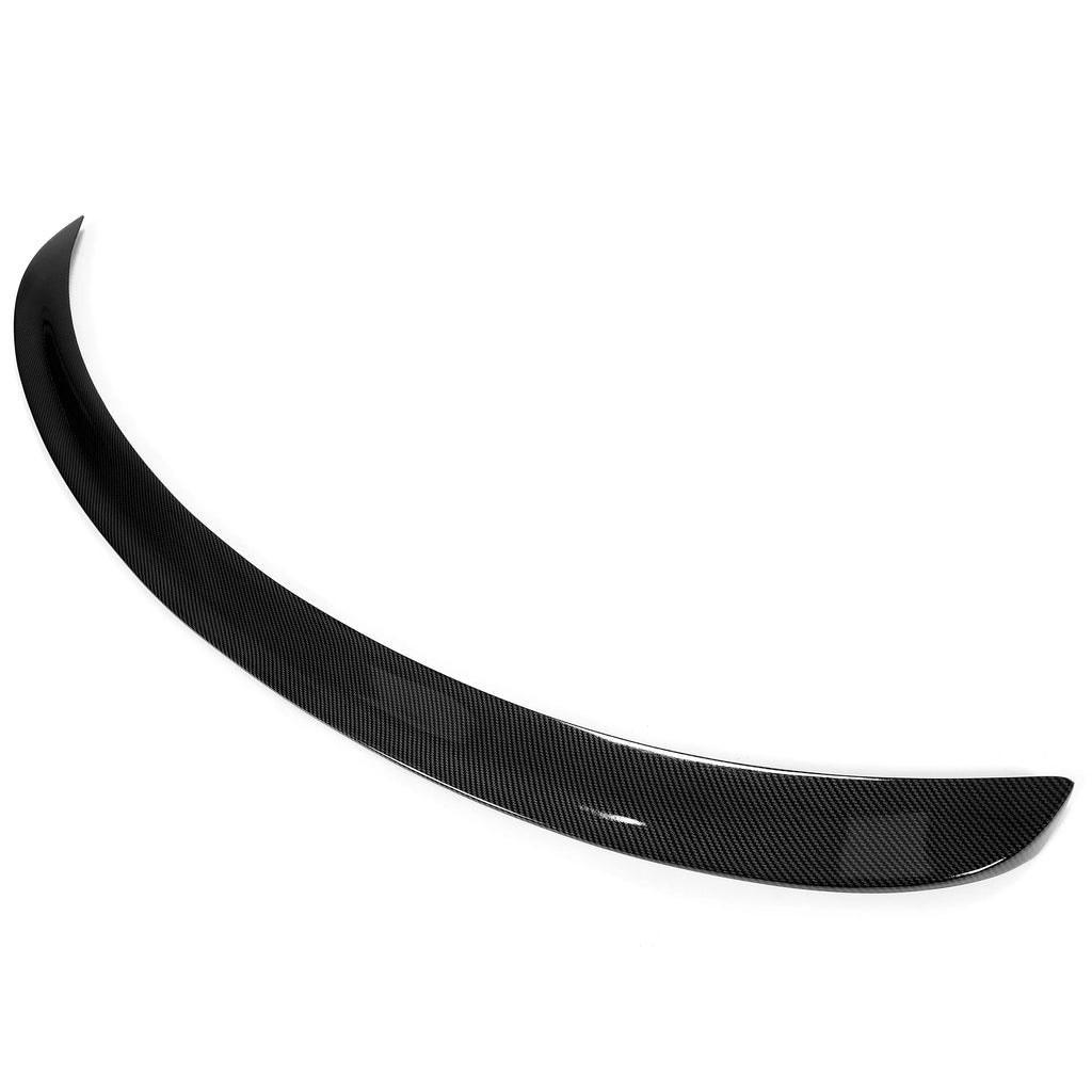 Glossy Carbon Fiber Rear Trunk Lip Spoiler Wing E165182