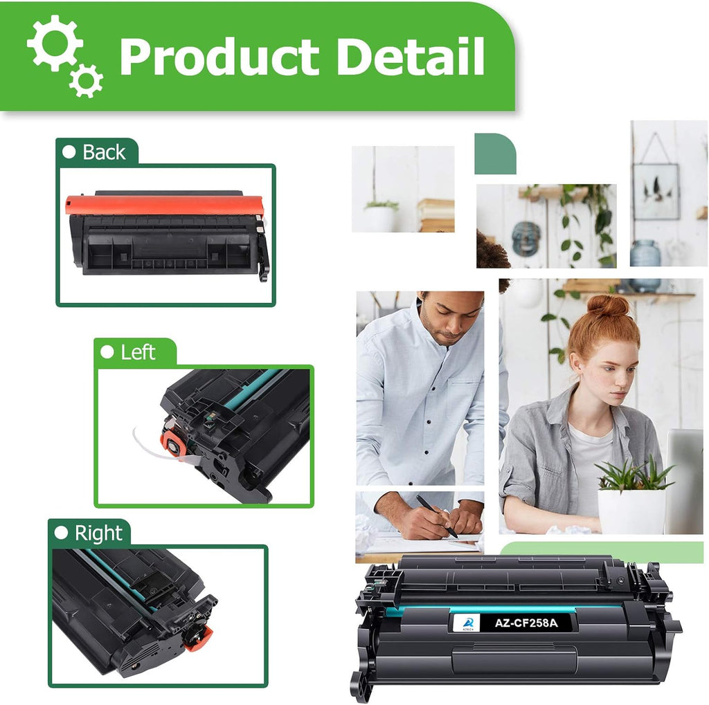 Black 4-Pack Toner Cartridge for HP Printer U667