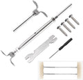 25 Pairs T316 Stainless Steel 180° Adjustable Angle Cable Railing Hardware Kit Z541892
