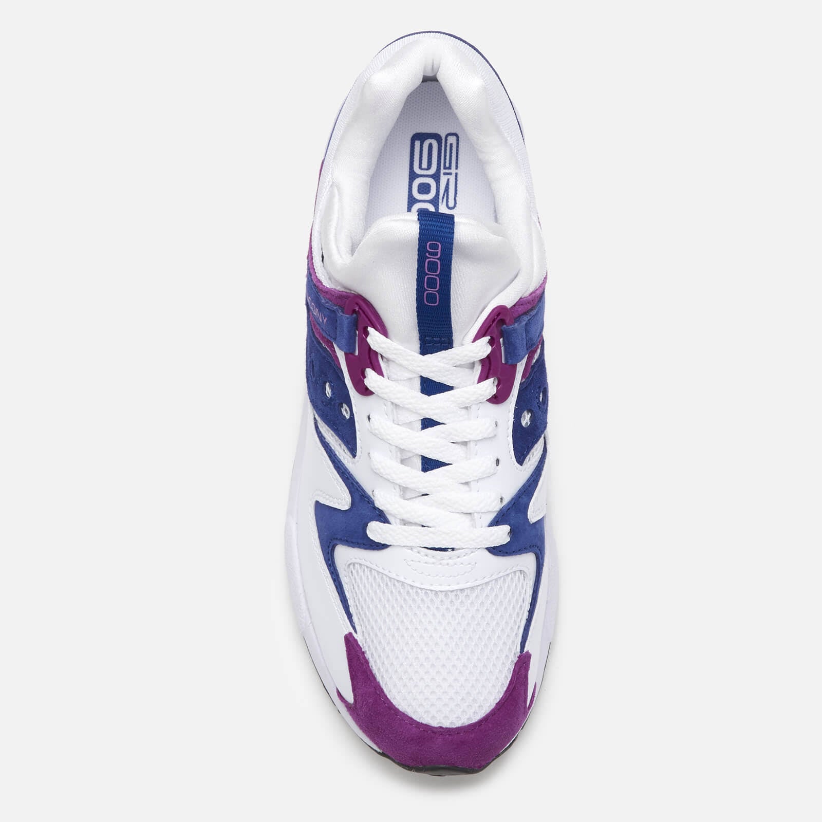 White & Purple Saucony Running Shoes B57992