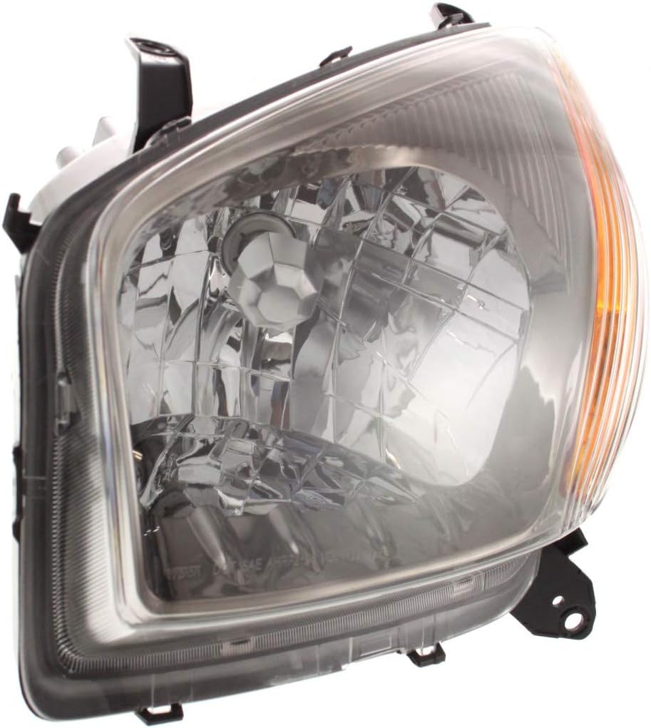 Black Passenger Side Headlight Assembly E766763