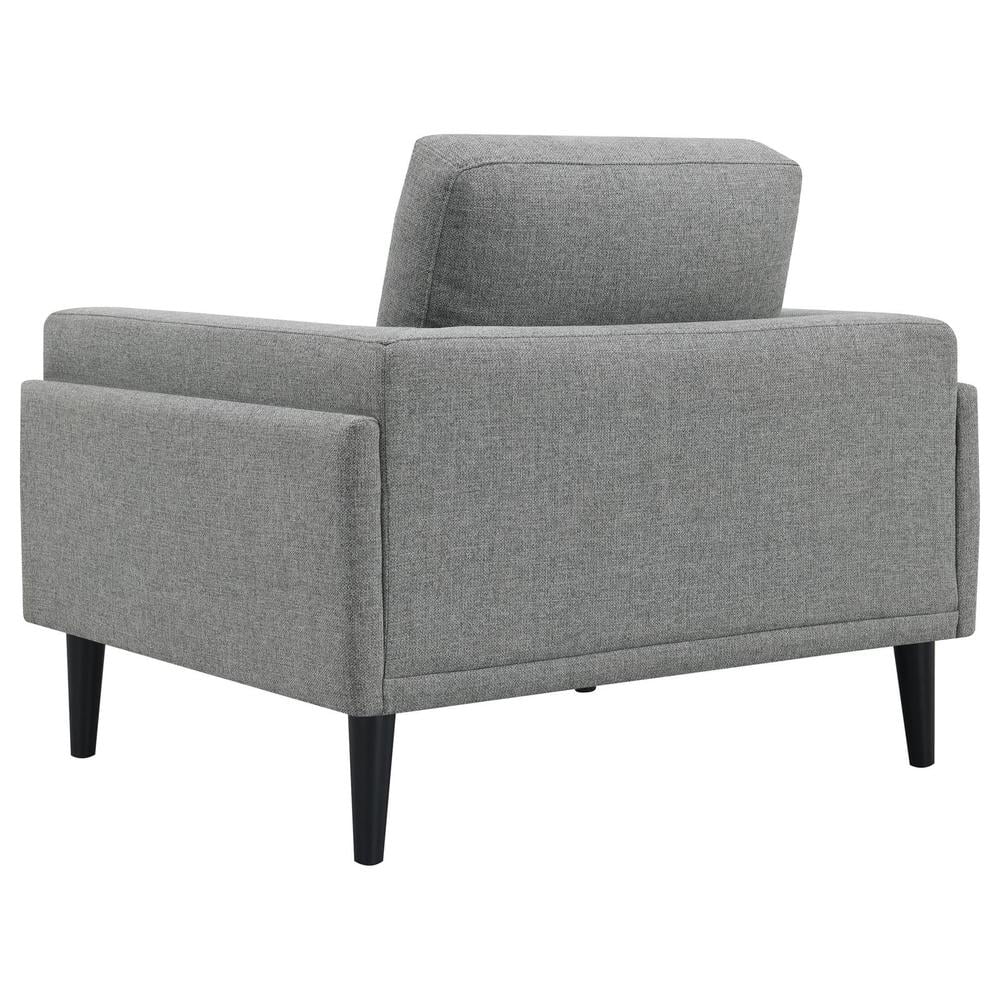 3-Piece Upholstered Fabric Sofa Set in Gray X89241