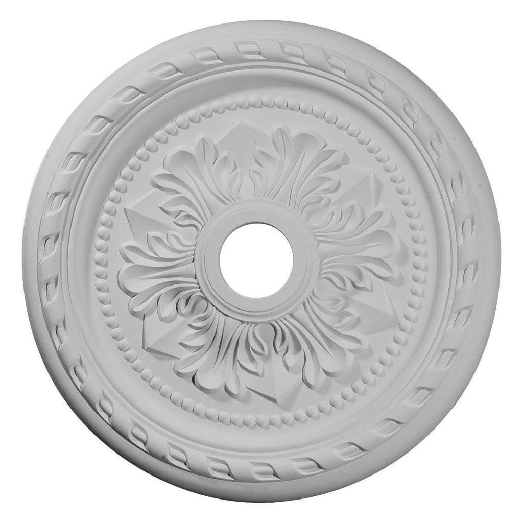 Hand-Painted Hickory Ceiling Medallion R52760