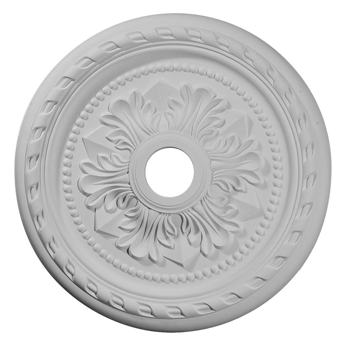 Hand-Painted Hickory Ceiling Medallion R52760
