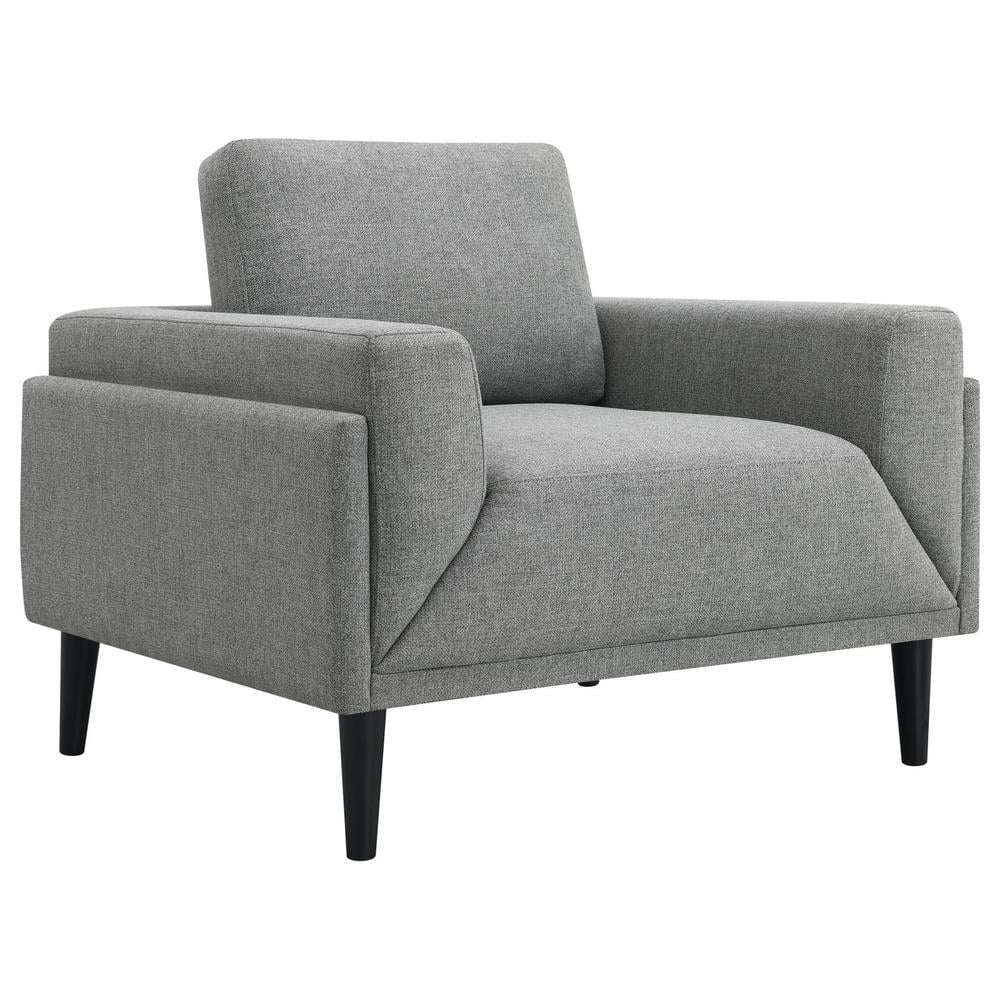3-Piece Upholstered Fabric Sofa Set in Gray X89241