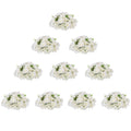 16" Artificial Flower Rose Ball Centerpiece Bouquet Set of 10 L4474