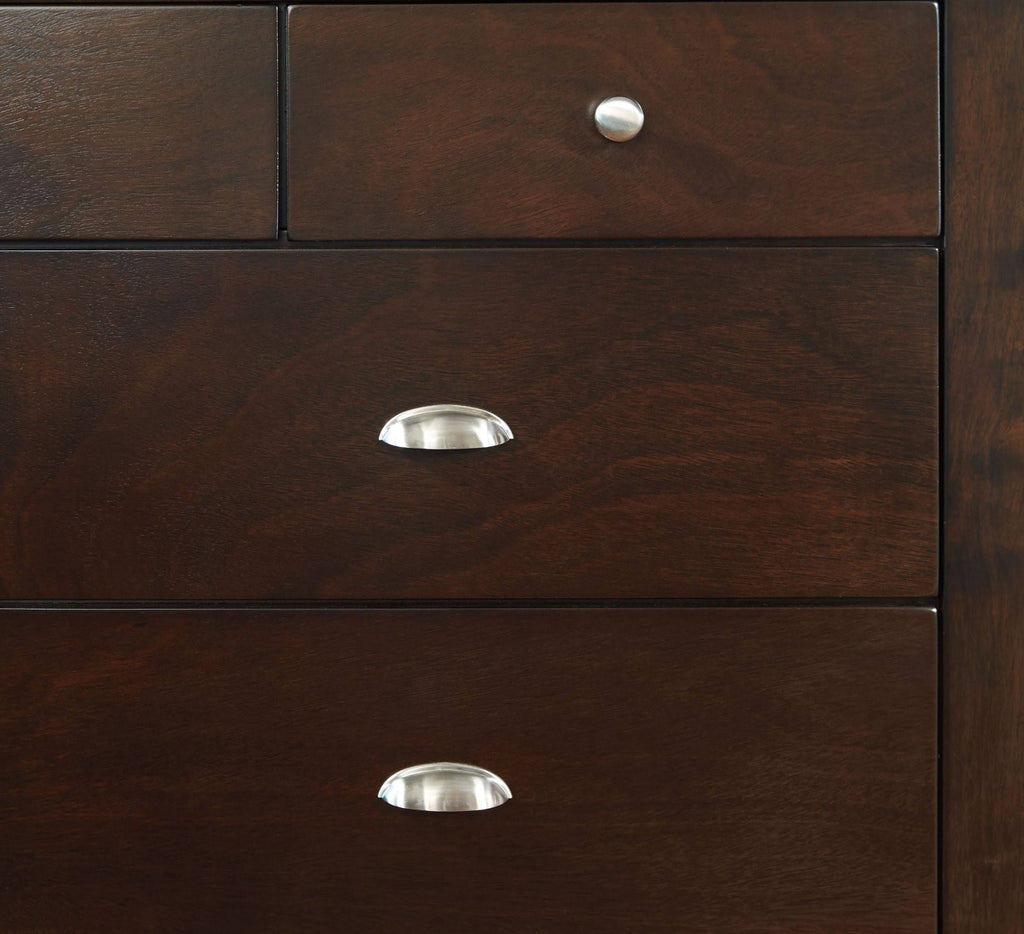 Brown 5 Drawer Chest E9113