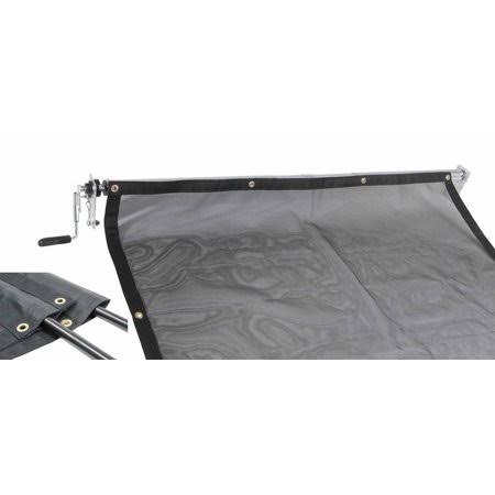 Dump Trailer PVC Mesh Tarp Kit with 7 x 18 PVC Mesh Tarp O522