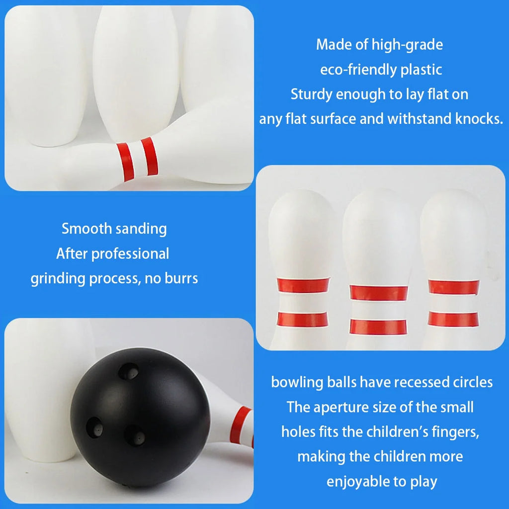 12PCS Toddler Kids Bowling Game Set Q796