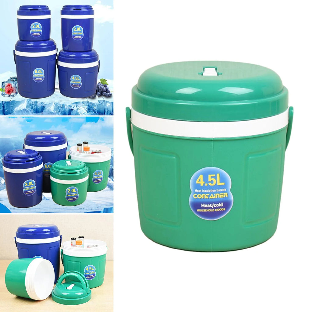 Green Insulated Beverage Bucket 4.5L I406