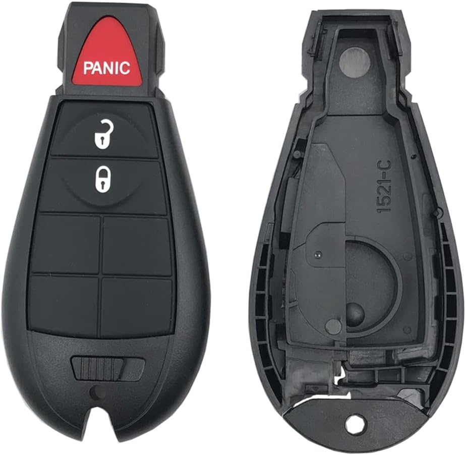 3 Buttons Key Fob Case Shell for Dodge Ram Truck M929